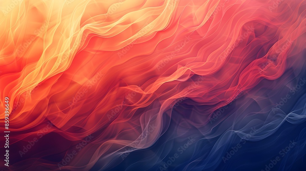 Gradient cornflower blue to dark orange banner Gradient cornflower blue to dark orange banner