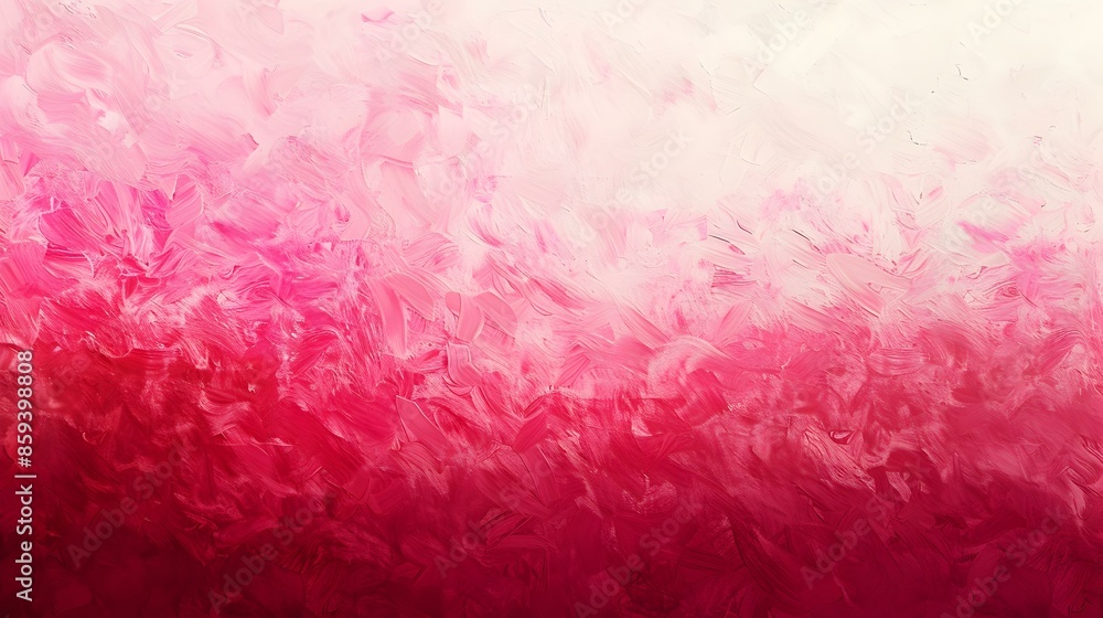 Obraz premium Gradient forest green to hot pink banner
