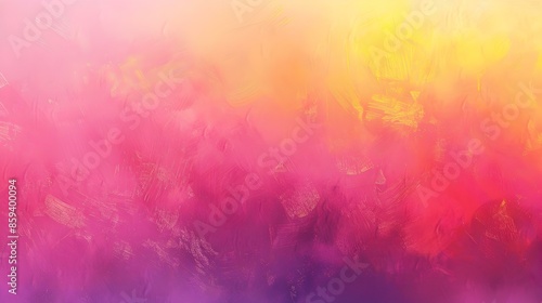 Gradient lavender to lemon yellow abstract banner © Yelena