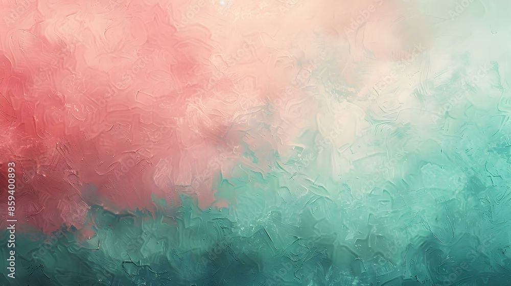 Fototapeta premium Gradient medium aquamarine to medium turquoise banner