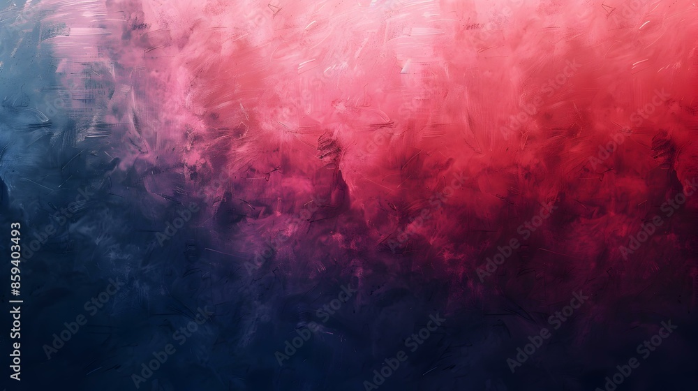 Fototapeta premium Gradient red to navy abstract shades background