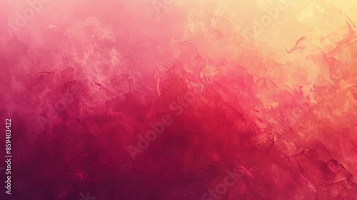 Gradient red to lime abstract shades banner © Yelena