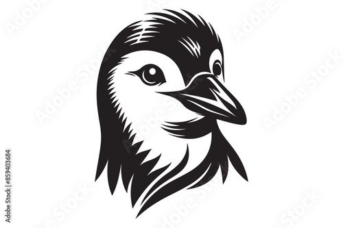 Animal silhouette vector image illustration