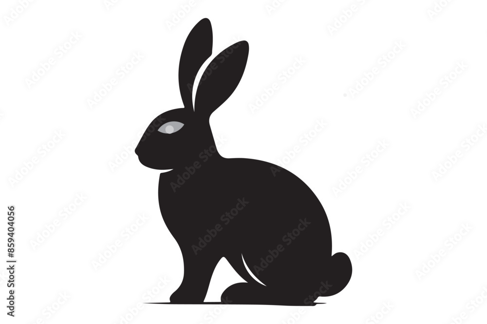 Animal silhouette vector image illustration Animal silhouette vector image illustration