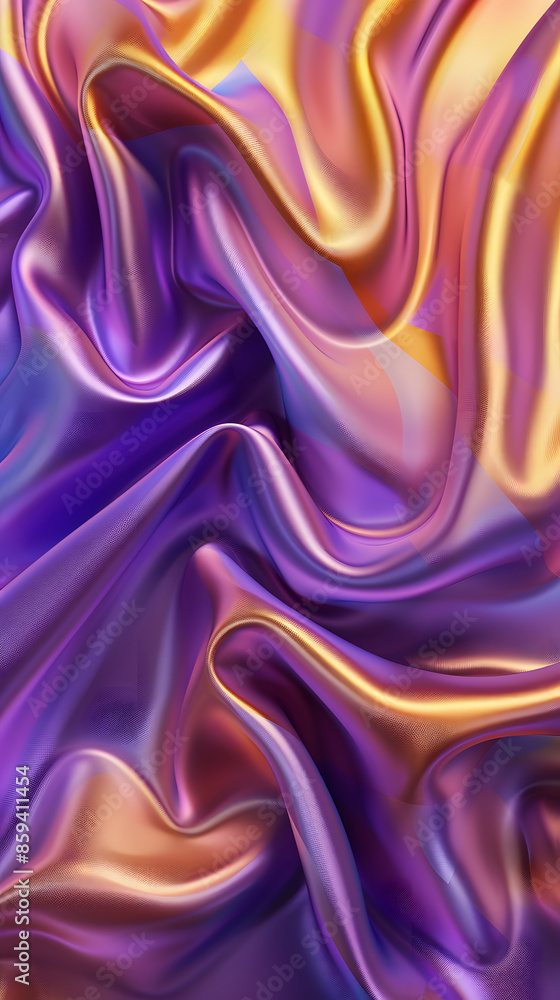 Fototapeta premium abstract background luxury cloth or liquid wave or wavy folds of grunge silk texture satin 