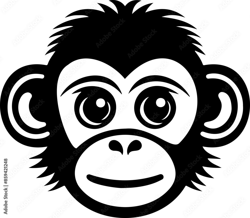 Monkey ape vector transparent background PNG clipart Monkey ape vector transparent background PNG clipart