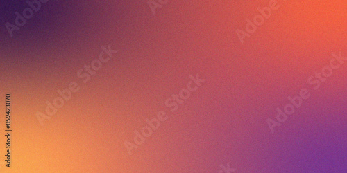 Red orange gradient background grainy noise texture. Soft gradient with grain and noise. Carmine pink pale grainy texture. Luxurious blurred background red deep garnet texture.