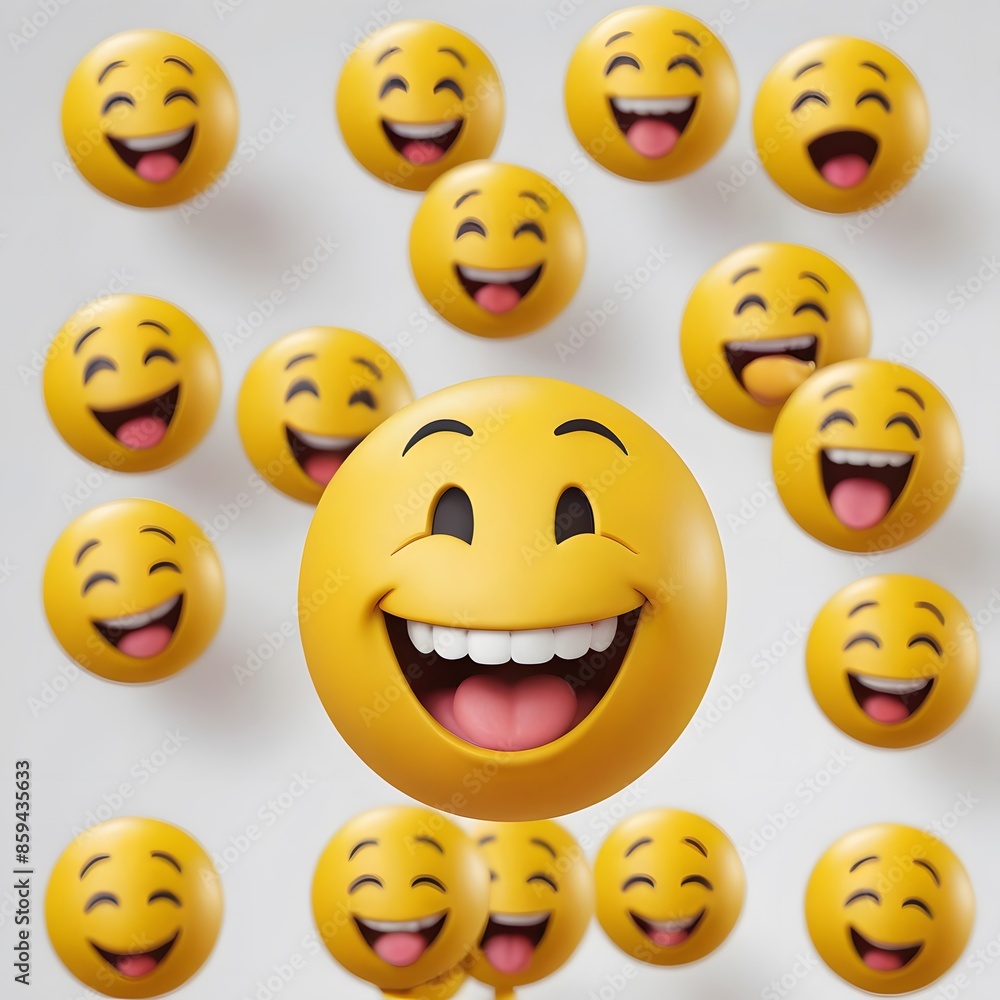 3D Emoji With a Big Grin 3D Emoji With a Big Grin