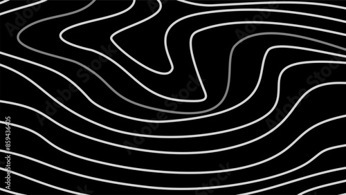 abstract wavy background. topographic contour background. contour lines background. Topographic map contour background.