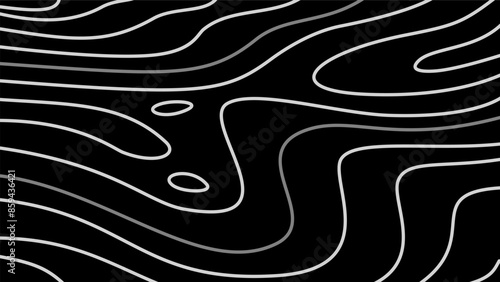 abstract wavy background. topographic contour background. contour lines background. Topographic map contour background.