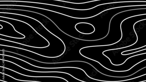 abstract wavy background. topographic contour background. contour lines background. Topographic map contour background.
