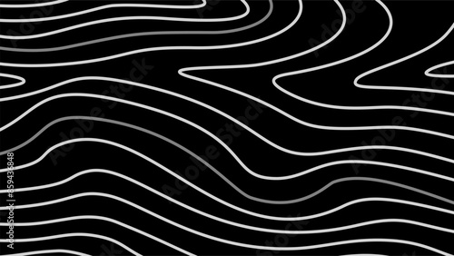 abstract wavy background. topographic contour background. contour lines background. Topographic map contour background.