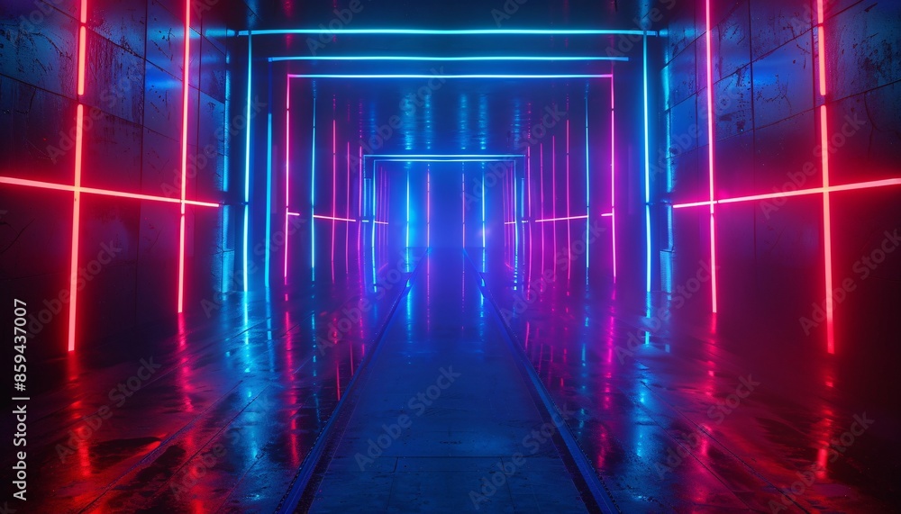 Vibrant Neon Lines Background for Content Creators Vibrant Neon Lines Background for Content Creators