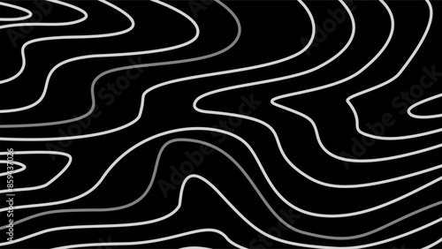 abstract wavy background. topographic contour background. contour lines background. Topographic map contour background.