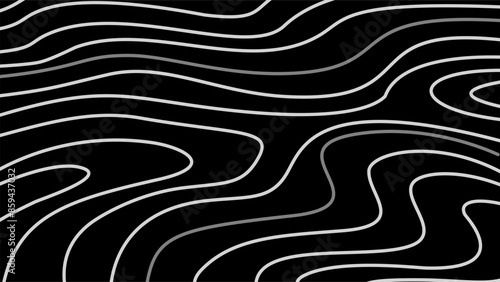abstract wavy background. topographic contour background. contour lines background. Topographic map contour background.