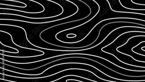 abstract wavy background. topographic contour background. contour lines background. Topographic map contour background.