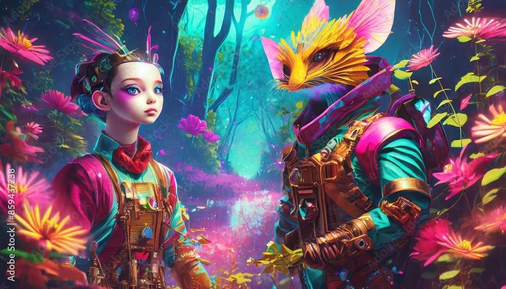 illustrated animated fairy tale character illustrated animated fairy tale character