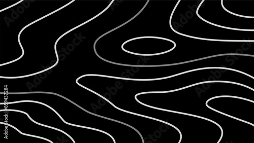 abstract wavy background. topographic contour background. contour lines background. Topographic map contour background.