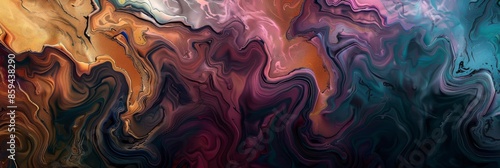 Colorful abstract texture with fluid patterns and rich hues. Perfect for backgrounds and creative use.