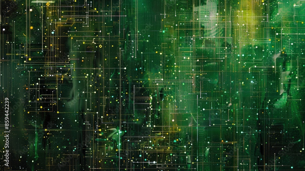Abstract digital matrix with encrypted data streams and secure connections Abstract digital matrix with encrypted data streams and secure connections