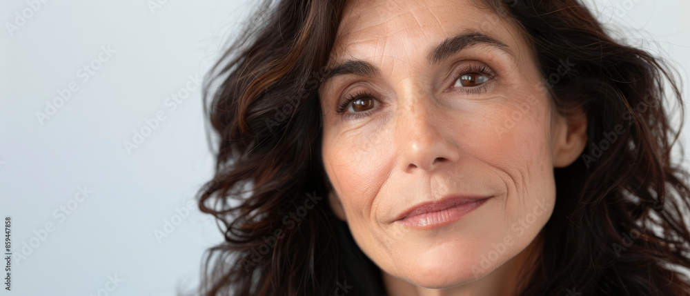 A dramatic close-up portrait of a woman with intense eyes and a contemplative expression, captured in soft, moody lighting. A dramatic close-up portrait of a woman with intense eyes and a contemplative expression, captured in soft, moody lighting.