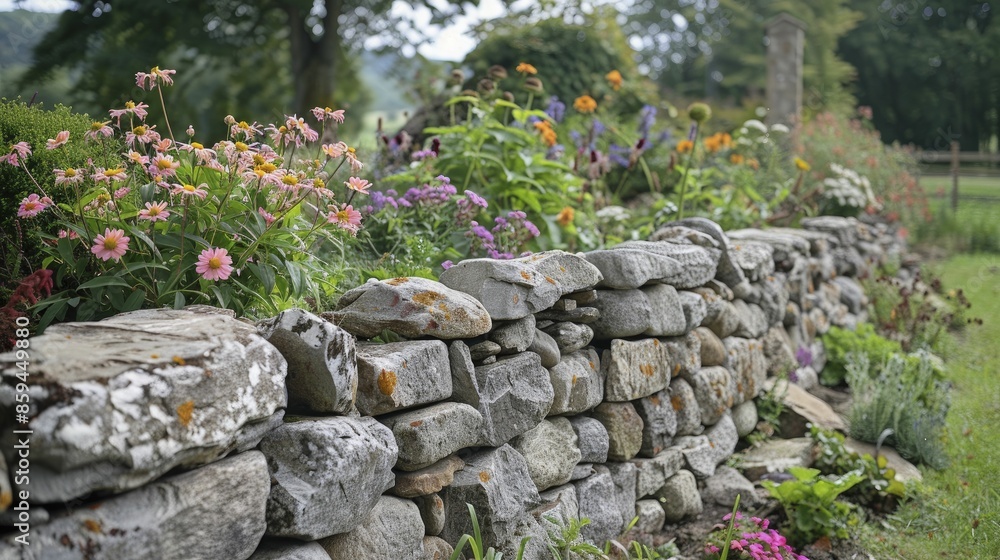 Dry stone walling techniques are utilized to craft long-lasting and visually appealing garden walls and borders, employing time-honored skills. Dry stone walling techniques are utilized to craft long-lasting and visually appealing garden walls and borders, employing time-honored skills.