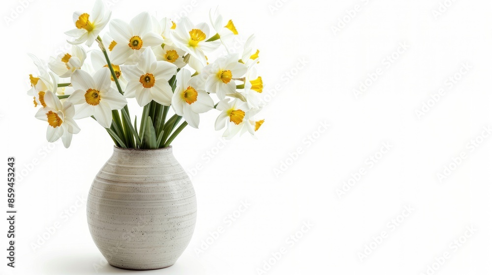 narcissus in vase narcissus in vase