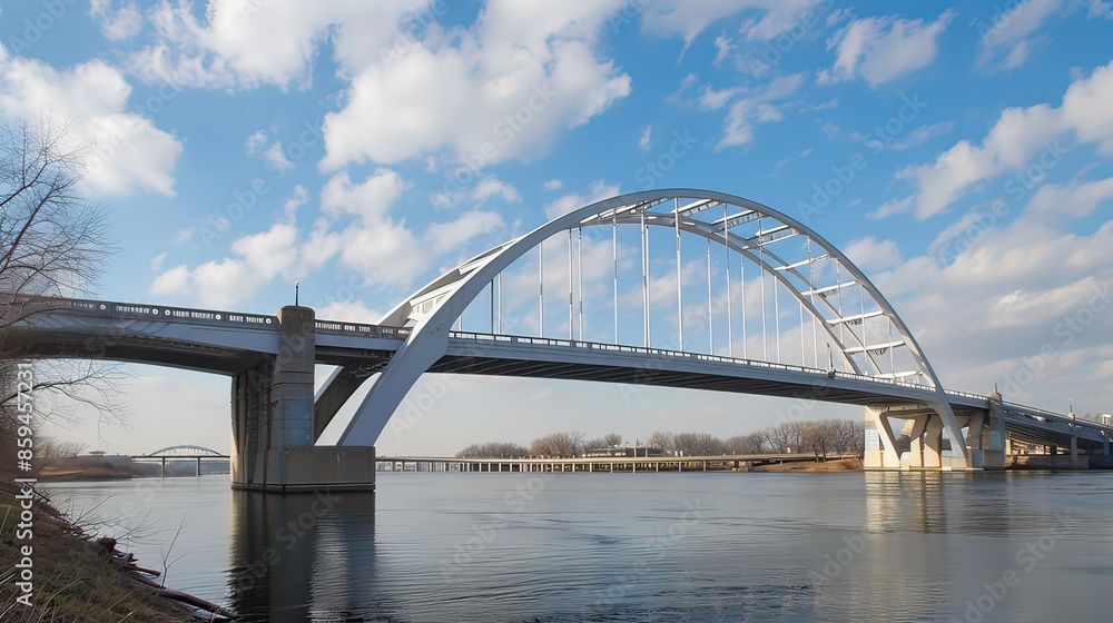Obraz premium Frederick Douglass Memorial Bridge