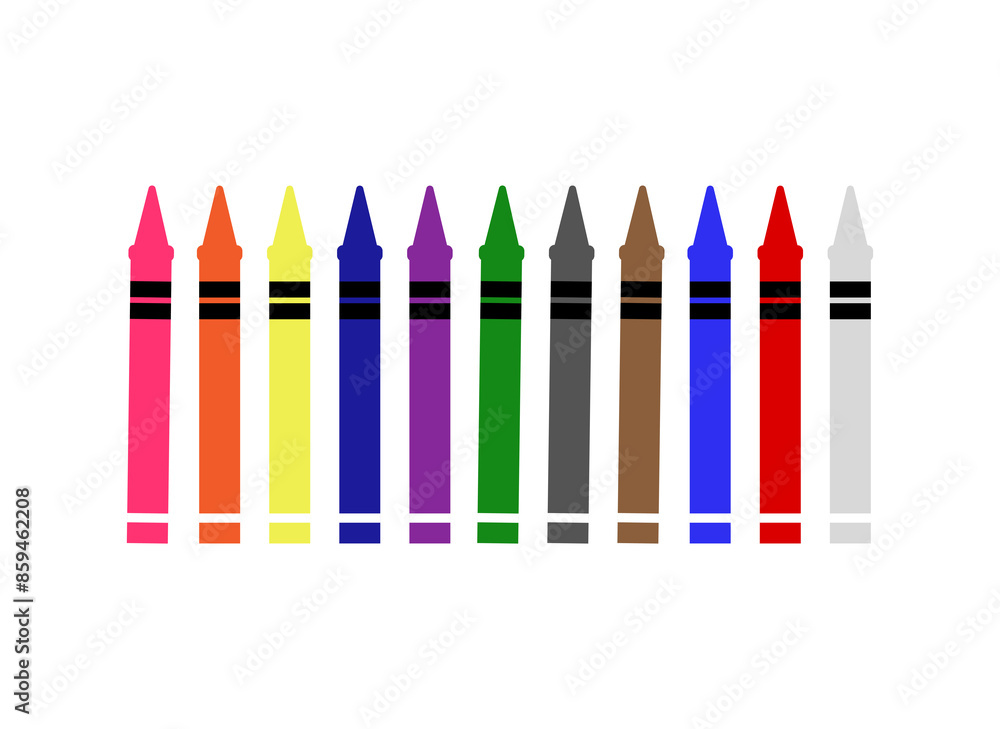 Colorful Crayons Illustration Set of 11 School Educational Vector Clipart PNG Transparent Images Colorful Crayons Illustration Set of 11 School Educational Vector Clipart PNG Transparent Images