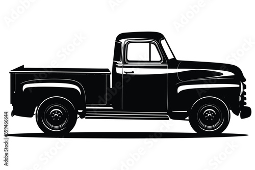 Pickup Truck car silhouette