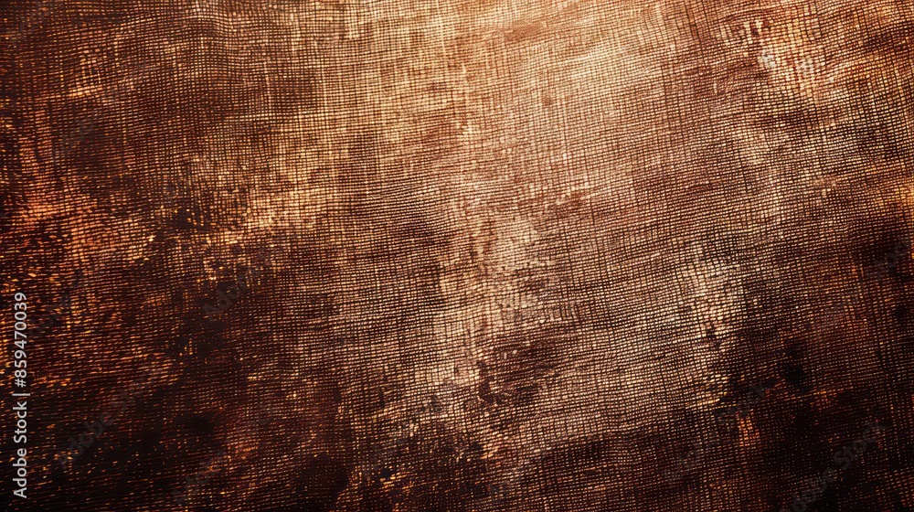 Obraz premium dirty brown, Cinnamon Brown Warm Abstract Texture with Gradient and Ombre Effects, Earthy and Rustic Fabric Design with Cozy and Sophisticated Aesthetic