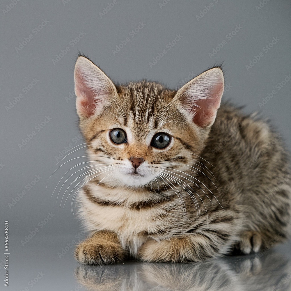 Gatito con la mirada tierna Generado por IA Gatito con la mirada tierna Generado por IA