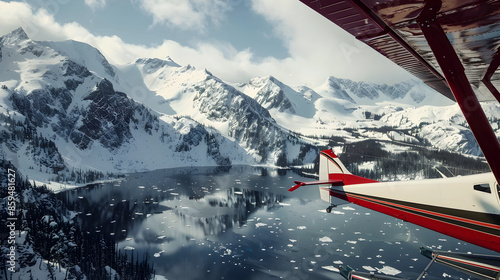 Seaplane Soaring Over Majes...