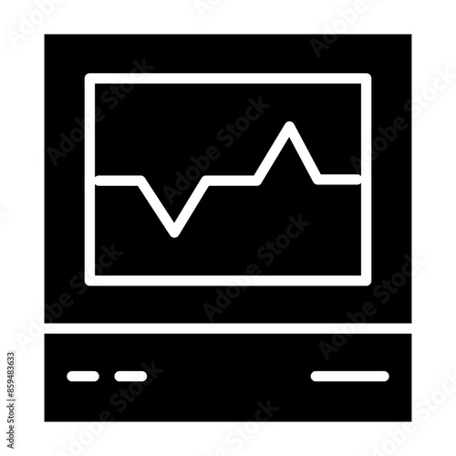 Cardiology Vector Glyph Icon