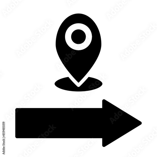 Let Go Vector Glyph Icon