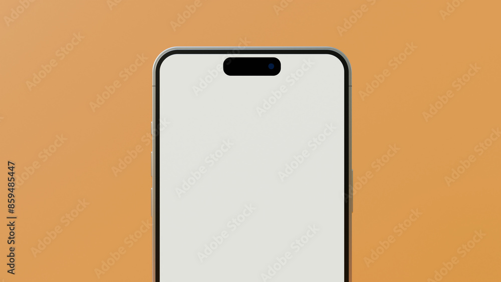Smart phone mockups on orange background. Ultra realistic smartphone. Device UI UX mockup for presentation template. Cellphone frame with blank white screen isolated templates. Smart phone mockups on orange background. Ultra realistic smartphone. Device UI UX mockup for presentation template. Cellphone frame with blank white screen isolated templates.