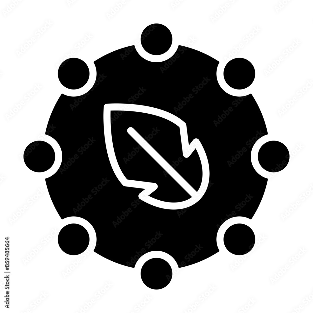 Antioxidant Vector Glyph Icon Antioxidant Vector Glyph Icon