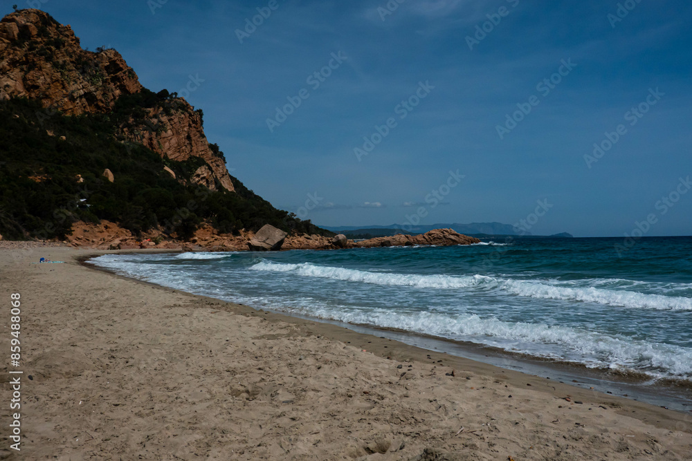 La Spiaggetta beach in province of Nuoro, Sardinia(Sardegna) island, Italy, Tyrrhenian Sea. La Spiaggetta beach in province of Nuoro, Sardinia(Sardegna) island, Italy, Tyrrhenian Sea.