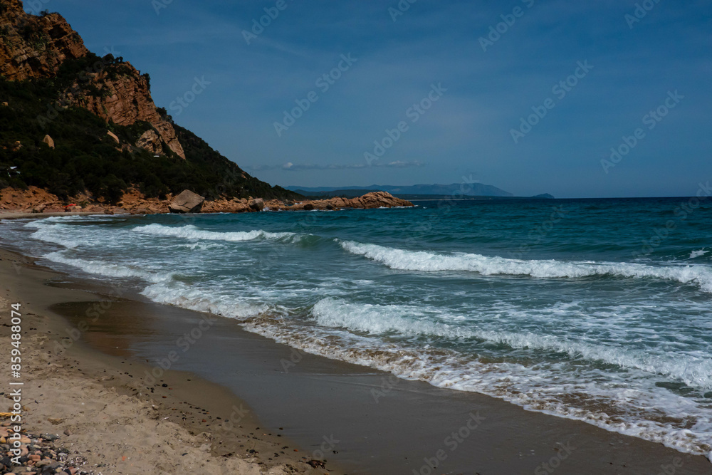 La Spiaggetta beach in province of Nuoro, Sardinia(Sardegna) island, Italy, Tyrrhenian Sea. La Spiaggetta beach in province of Nuoro, Sardinia(Sardegna) island, Italy, Tyrrhenian Sea.