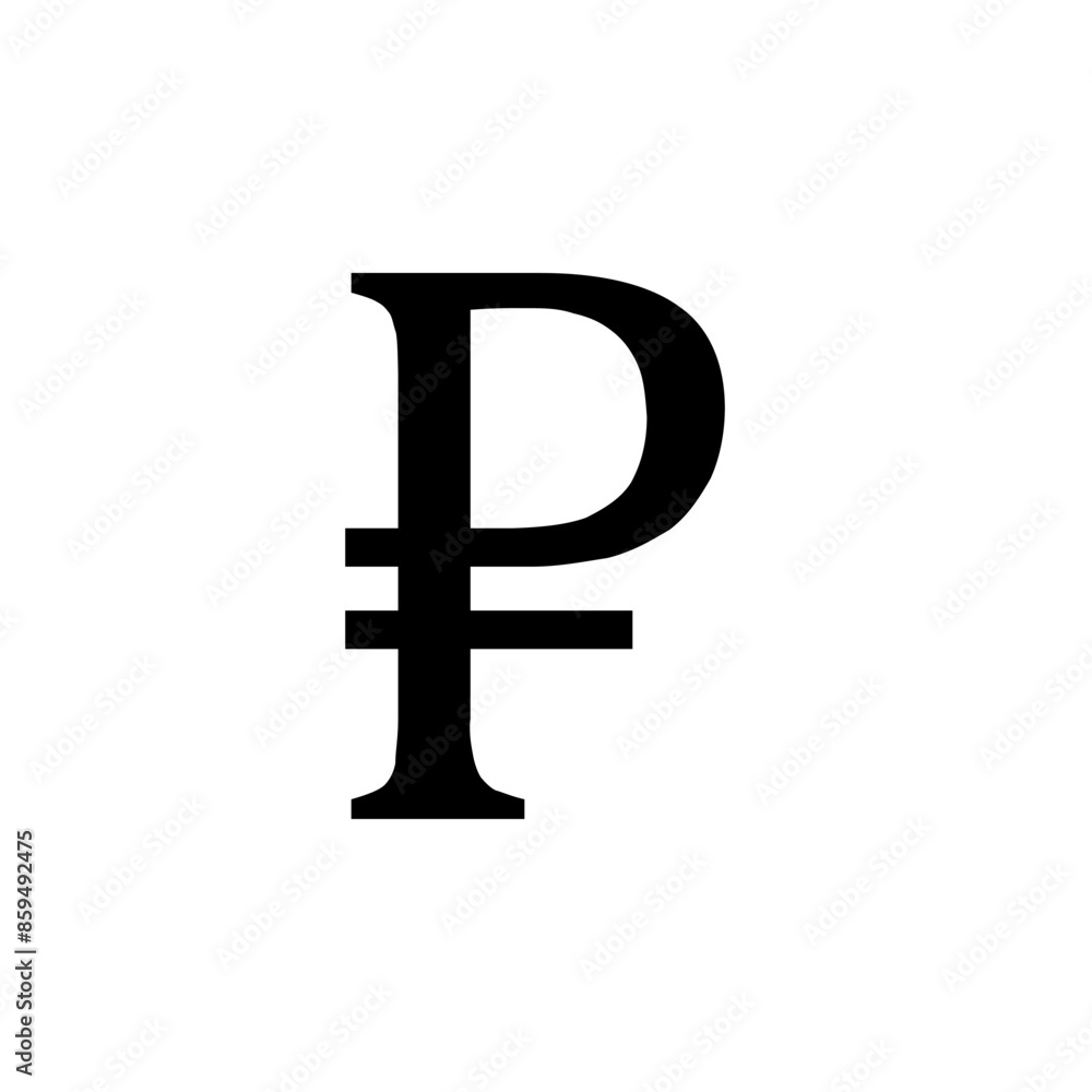ruble coin icon vector illustration eps ruble coin icon vector illustration eps