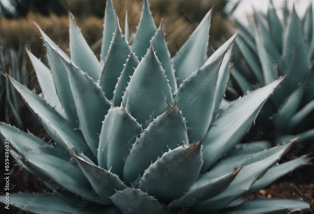 Agave bush isolated on transparent background Agave bush isolated on transparent background
