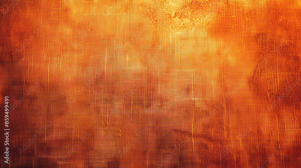 Persimmon Orange Vibrant Abstract Texture with Gradient and Ombre Effects, Bold and Modern Fabric Design with High-impact Aesthetic