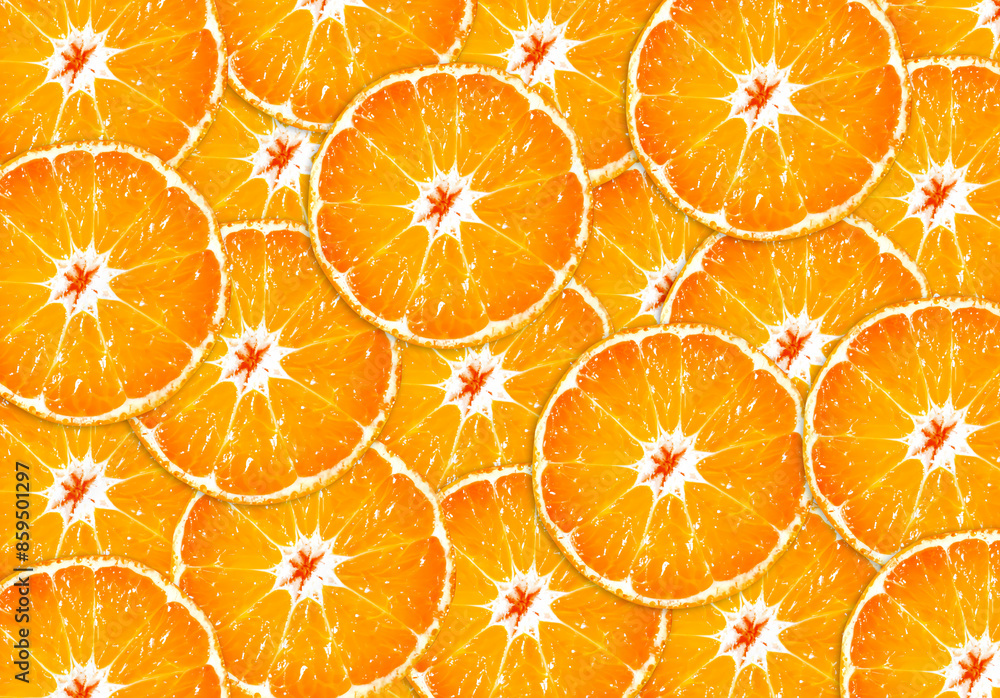 Orange slice isolated on white background. fresh fruit Orange slice isolated on white background. fresh fruit