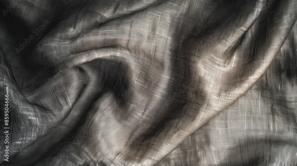 Fototapeta premium Moonstone Grey Abstract Texture with Gradient and Ombre Effects, Elegant and Modern Fabric Design with Sleek and Sophisticated Aesthetic
