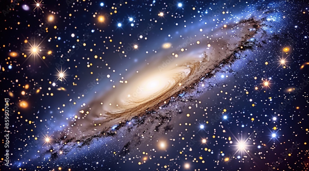 galaxy in space galaxy in space