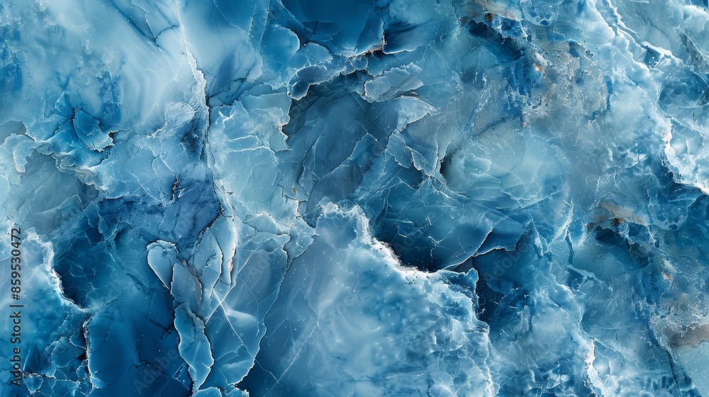 Abstract blue and white marbled background with swirling patterns. Abstract blue and white marbled background with swirling patterns.