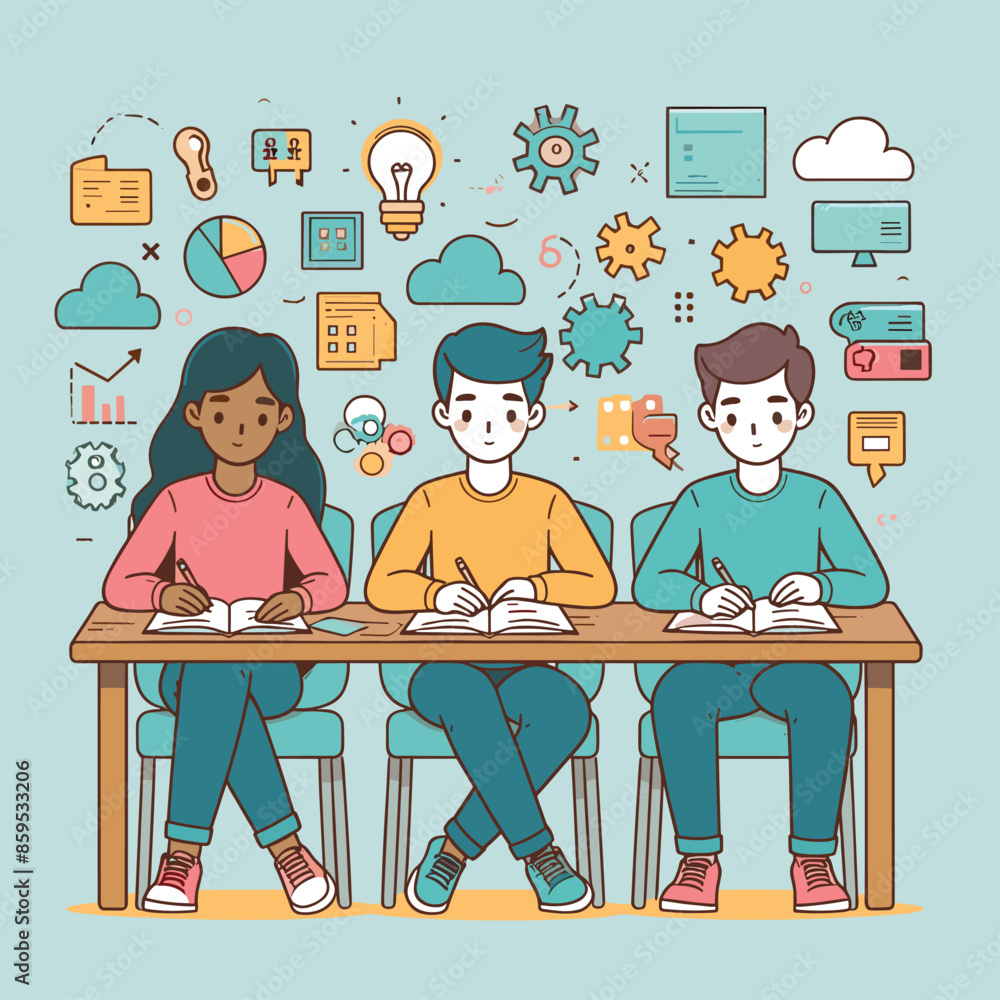 Student Studying_2.eps Student Studying_2.eps