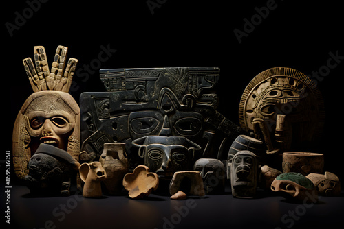 Storied Past: A Diverse Collection of Astoundingly Preserved Aztec Artifacts photo