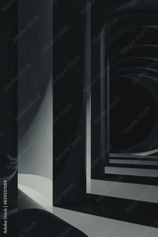 Elegant layout patterns on a sleek, minimalist background. Elegant layout patterns on a sleek, minimalist background.