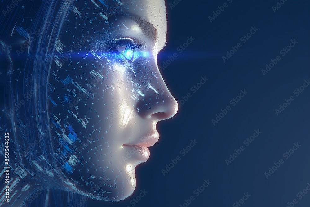 Artificial Intelligence Vector Concept Illustration Artificial Intelligence Vector Concept Illustration